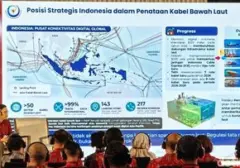 Indonesia Targetkan Jadi Pusat Konektivitas Digital Asia Pasifik Melalui Pembangunan Infrastruktur Kabel Laut
