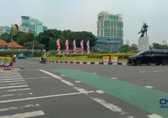 Demo di DPR Pengaruhi Aktivitas Kawasan Tugu Tani, Pengunjung dan Pedagang Merasakan Dampaknya
