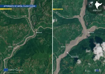 Citra Satelit Ungkap Penyebab Banjir Mematikan di Perbatasan Nepal-Tibet