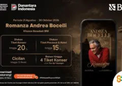 BNI Hadirkan Konser Andrea Bocelli Lebih Dekat dengan Diskon Tiket dan Paket Travel
