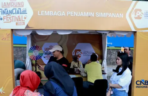 LPS Ramaikan Bazar UMKM Lampung, Jembatani Akses Keuangan di Financial Festival