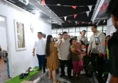 Prabowo Subianto Tinjau Langsung Hunian Baru Warga Relokasi Senen Jakarta