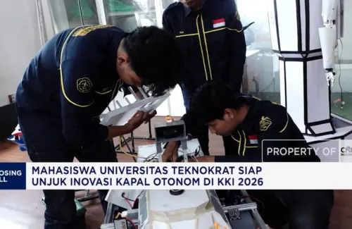 Mahasiswa ITB Siap Pamerkan Kapal Otonom Inovatif di Kongres Maritim Internasional 2026