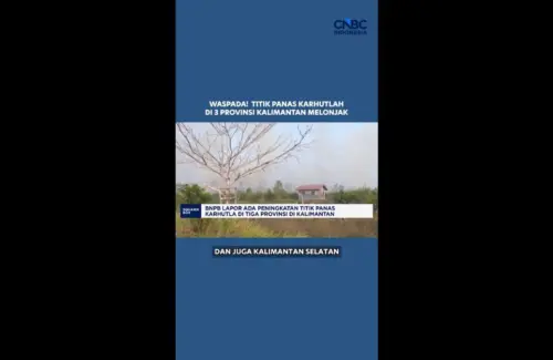 Titik Panas Karhutla di Kalimantan Melonjak, Tiga Provinsi dalam Kewaspadaan Tinggi