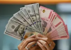 Rupiah Tertekan, Dolar AS Menguat ke Rp17.744 di Akhir Perdagangan