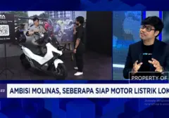 Motor Listrik Lokal Siap Dukung Program Molinas Prabowo, Target TKDN 60%