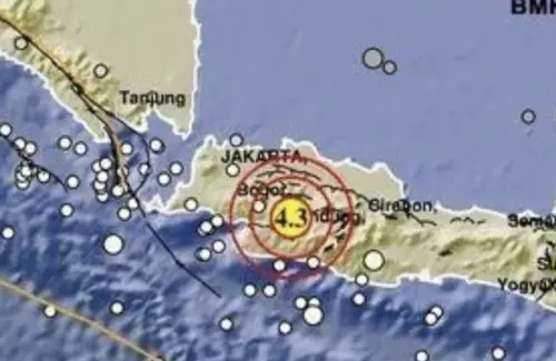 Gempa M 4,4 Guncang Cianjur, Getaran Terasa Hingga Jakarta dan Bandung