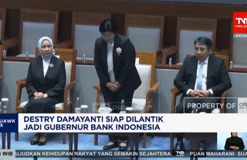 Destry Damayanti Siap Dilantik, Segera Pimpin Bank Indonesia
