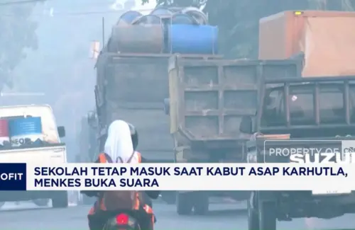 Sekolah Tetap Buka di Tengah Kabut Asap Karhutla, Respons Menteri Kesehatan Menjadi Sorotan