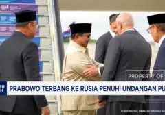 Prabowo Subianto Tiba di Rusia, Siap Bertemu Presiden Putin sebagai Tamu Kehormatan