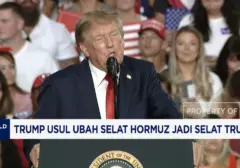 Donald Trump Usulkan Ganti Nama Selat Hormuz Menjadi 'Selat Trump'