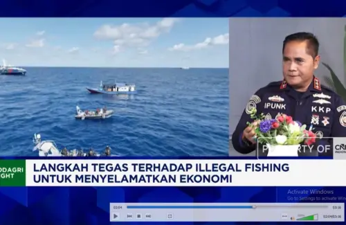 KKP Amankan Kapal Berbendera Hong Kong Terlibat Pencurian Ikan Napoleon di Perairan Natuna
