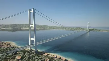 Italia Resmi Miliki Jembatan Gantung Terpanjang Dunia, Membentang 3,7 Kilometer di Atas Laut