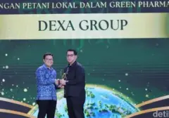 Dexa Group Raih Anugerah Ekonomi Hijau 2026 Lewat Program Green Pharmacy Bersama Petani
