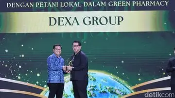 Dexa Group Raih Anugerah Ekonomi Hijau 2026 Lewat Program Green Pharmacy Bersama Petani