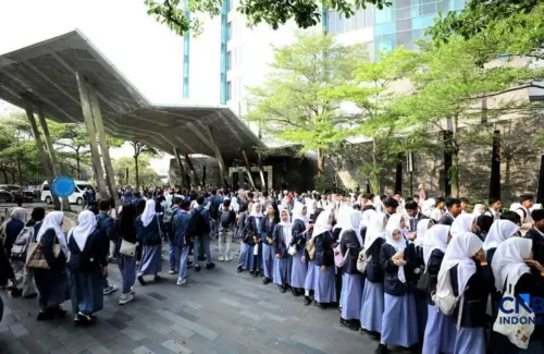 Antusiasme Pelajar Ramaikan Lampung Financial Festival, Incar Kesempatan Bertemu Zulhas dan Marshel Widianto