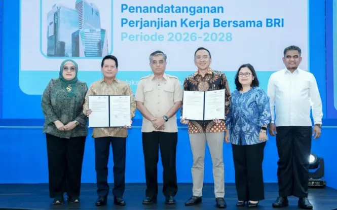BRI dan Serikat Pekerja Sepakati Kolaborasi Perkuat Hubungan Industrial Harmonis