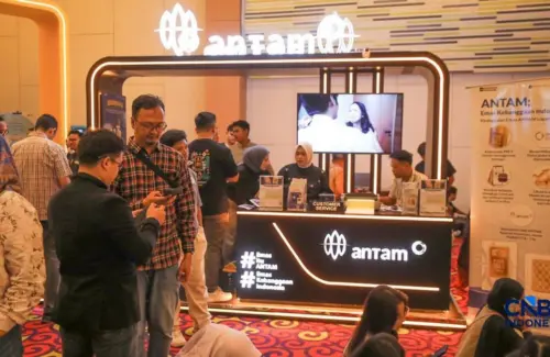Antam Tawarkan Brankas Gratis Setahun di Lampung Financial Festival