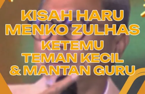 Momen Haru Menteri Zulhas Bertemu Kembali dengan Teman Kecil dan Mantan Guru di Kampung Halaman
