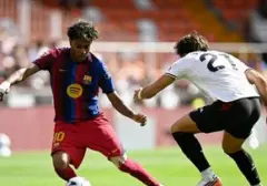 Lamine Yamal Hat-trick, Barcelona Pesta Gol ke Gawang Valencia 5-0