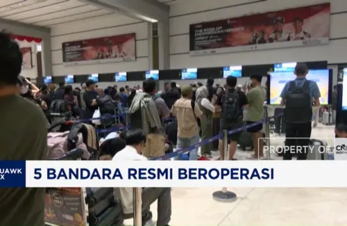 Lima Bandara Baru Diresmikan, Tingkatkan Konektivitas dan Aksesibilitas di Berbagai Daerah