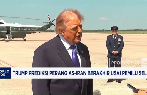 Trump Yakin Konflik AS-Iran Mereda Pasca Pemilu Sela, Soroti Peran Pemimpin Iran