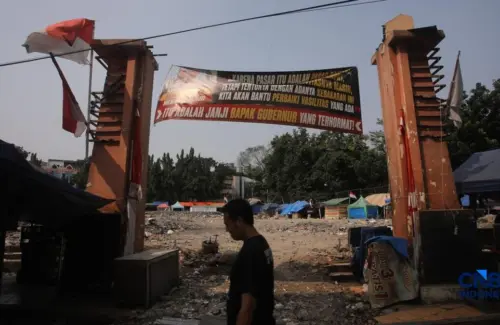 Legenda Taman Puring Terancam: Kondisi Pasar Memprihatinkan, Muncul Tenda Biru Pengganti