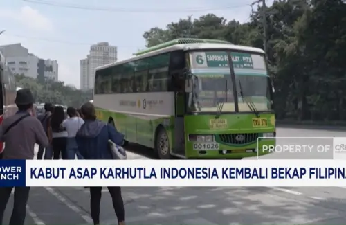Kabut Asap Karhutla Indonesia Kembali Selimuti Langit Filipina, Kualitas Udara Memburuk