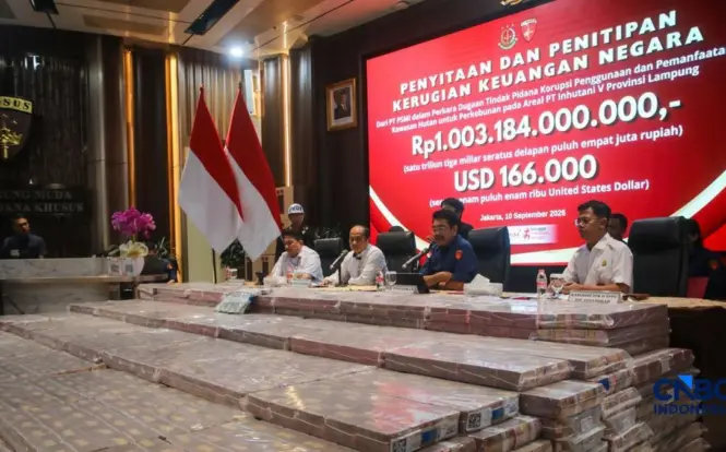 Kejagung Sita Rp 1 Triliun Terkait Korupsi PT Inhutani V Lampung